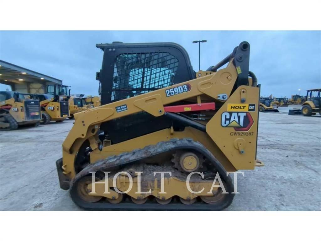 CAT 259D XPS スキッドステアローダー