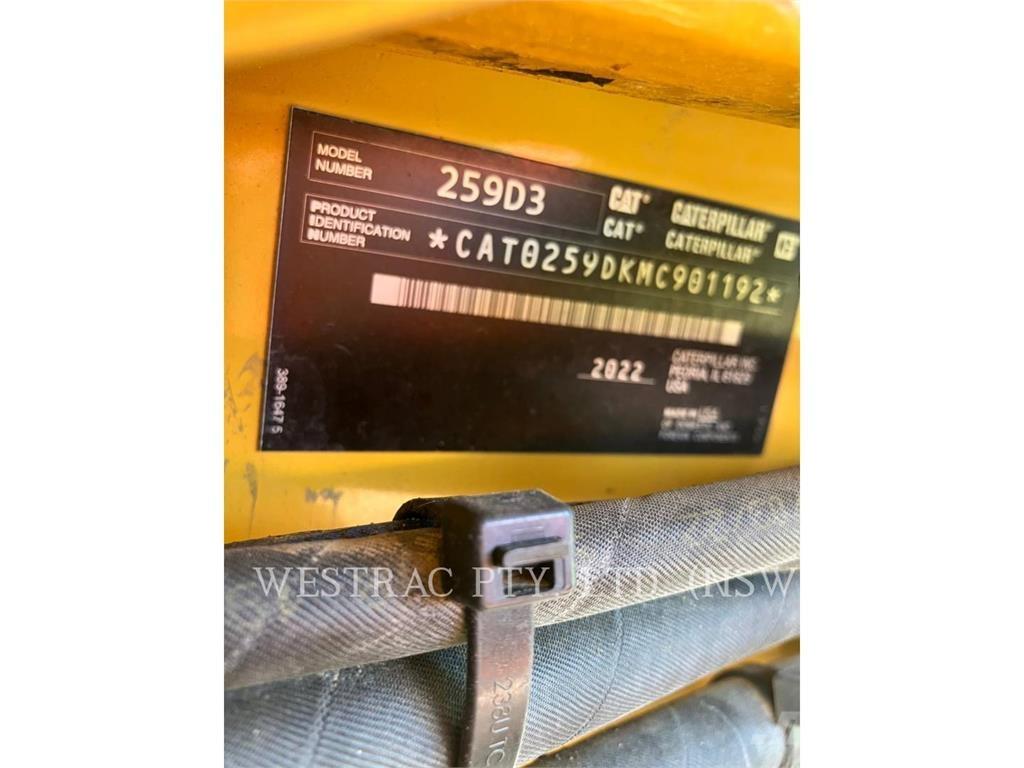 CAT 259D3 クローラーローダー