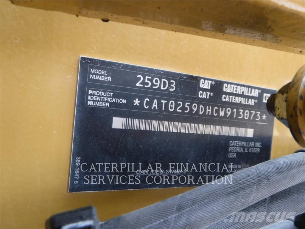CAT 259D3 クローラーローダー