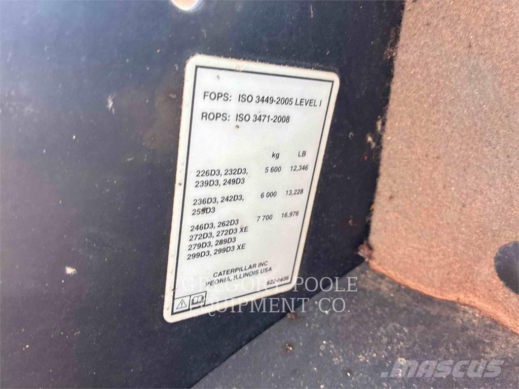 CAT 259D3 クローラーローダー