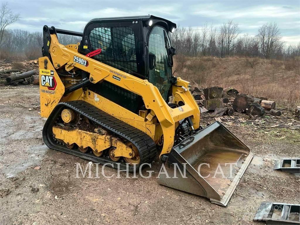 CAT 259D3 AQB スキッドステアローダー