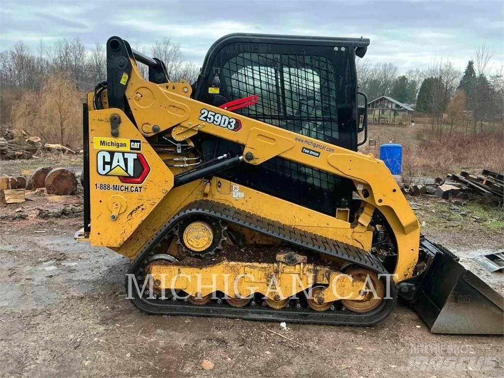 CAT 259D3 AQB スキッドステアローダー