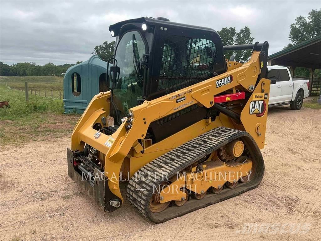 CAT 259D3 AQB スキッドステアローダー