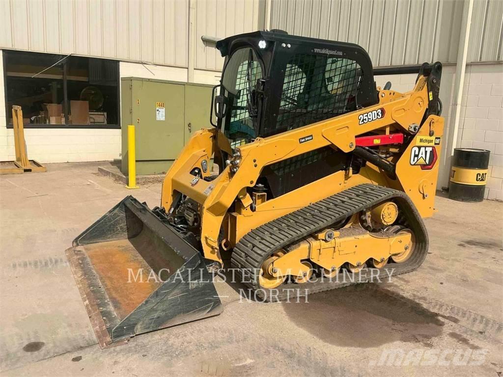 CAT 259D3 AQB スキッドステアローダー