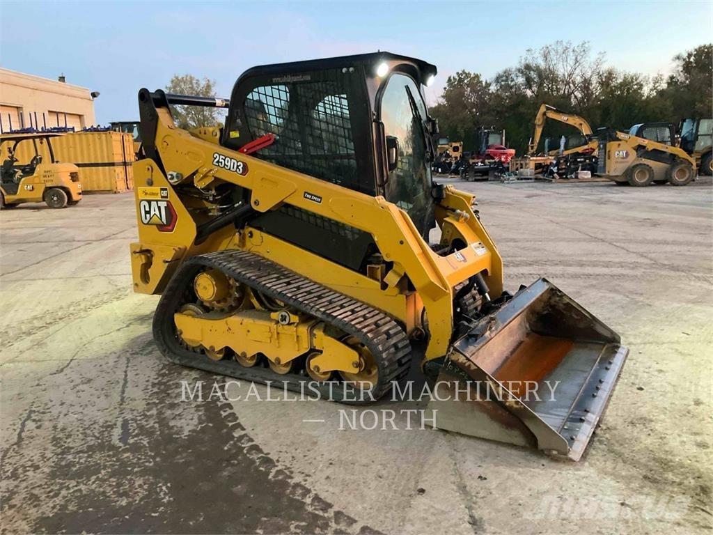 CAT 259D3 AQB スキッドステアローダー