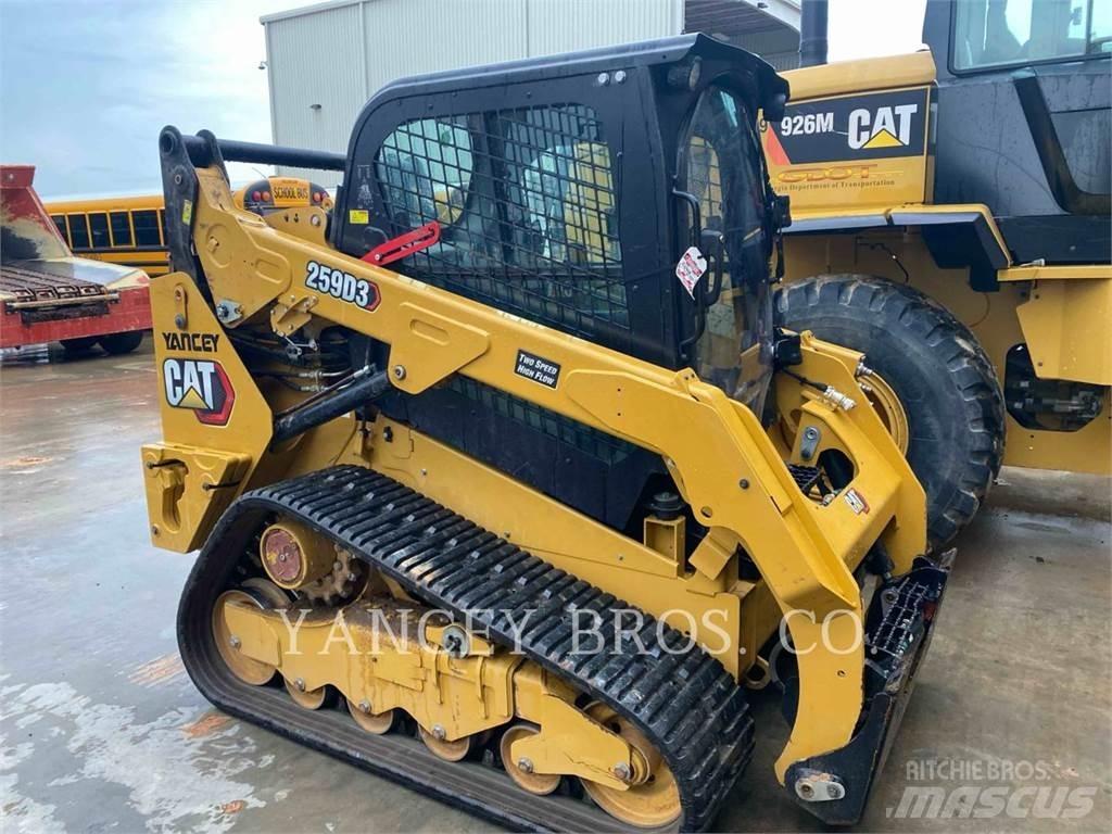CAT 259D3 HF スキッドステアローダー