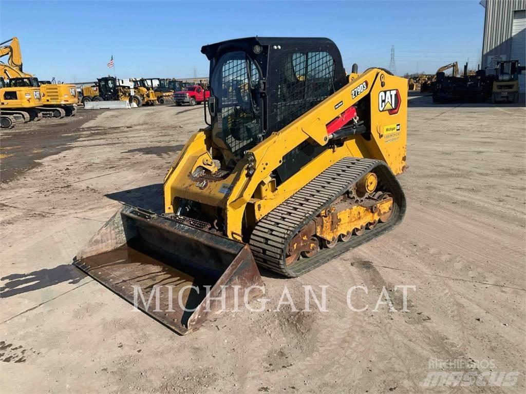 CAT 279D3 AQB スキッドステアローダー