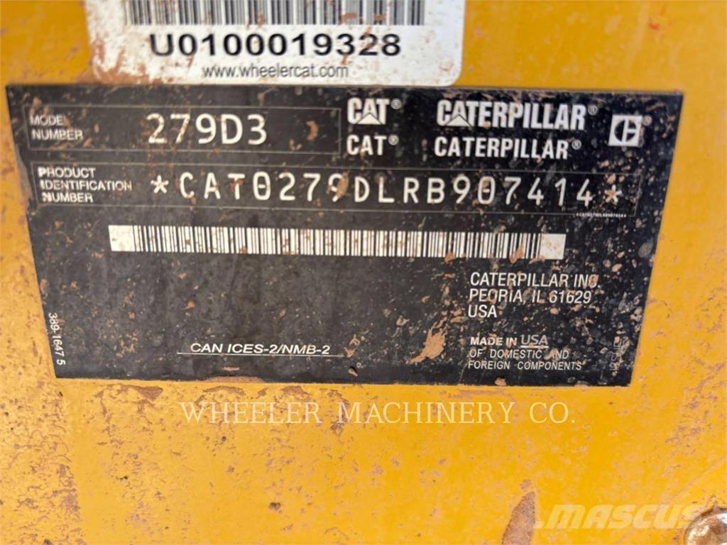 CAT 279D3 C3H2 クローラーローダー