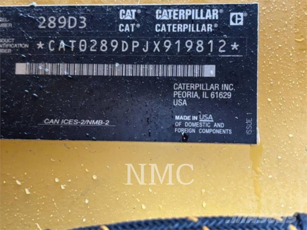 CAT 289D3 クローラーローダー
