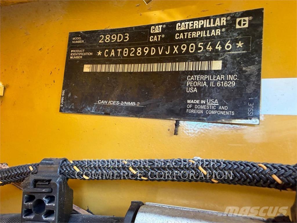 CAT 289D3 クローラーローダー