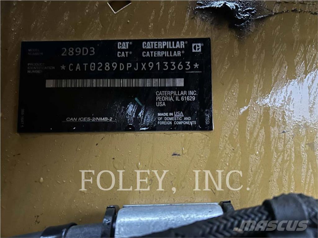 CAT 289D3 クローラーローダー