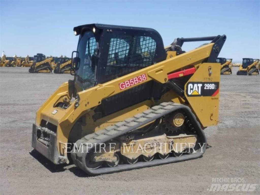 CAT 299D2 CA スキッドステアローダー