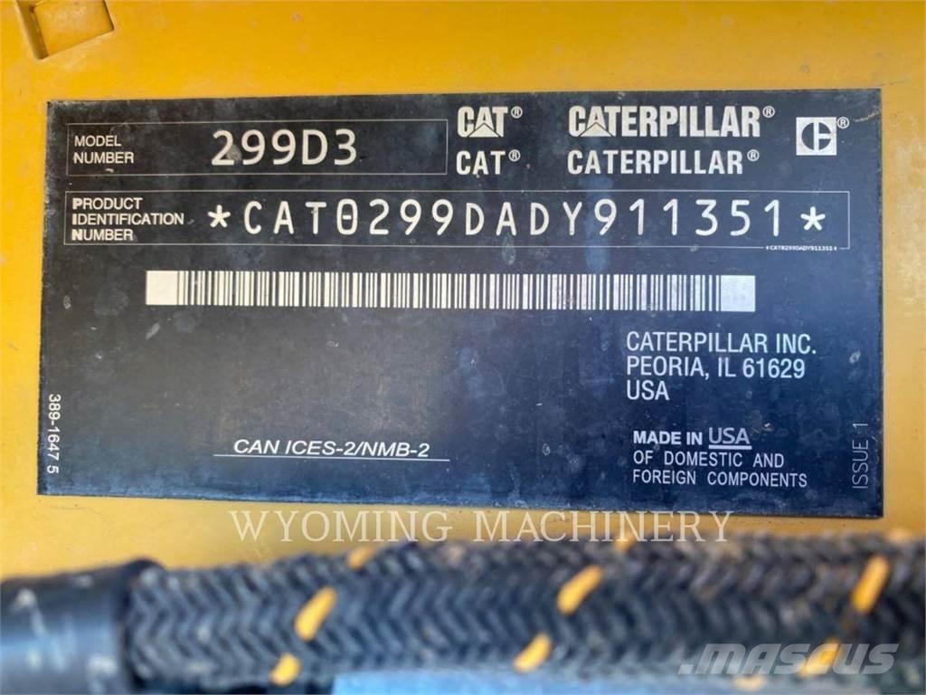CAT 299D3 スキッドステアローダー