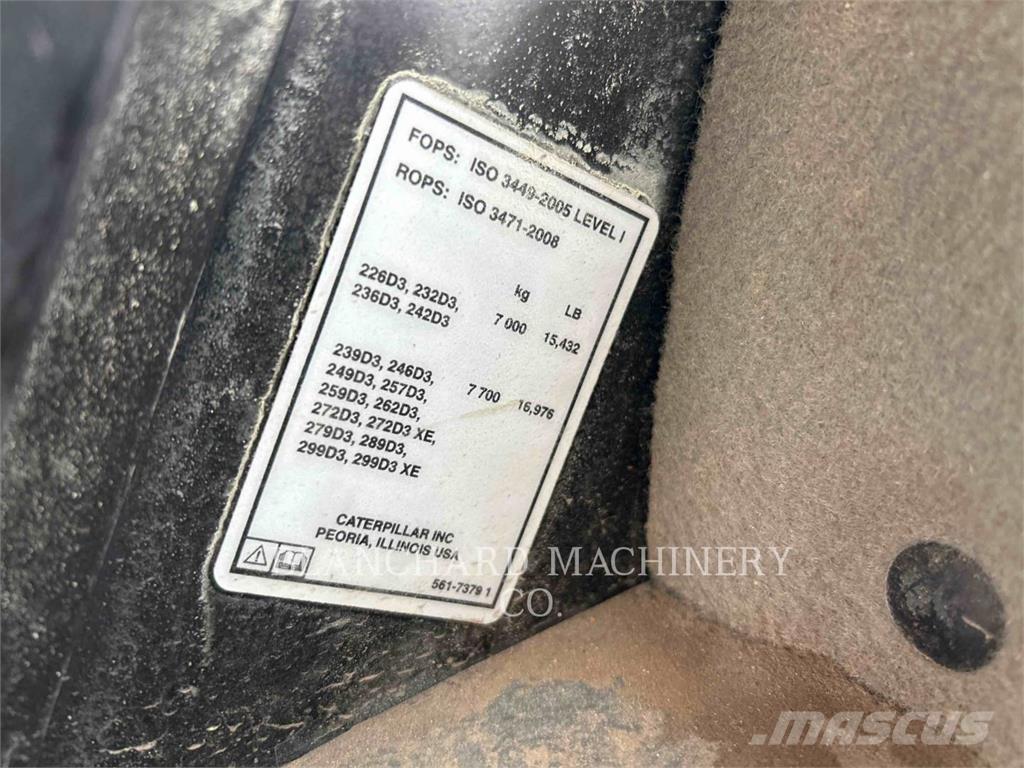 CAT 299D3 クローラーローダー