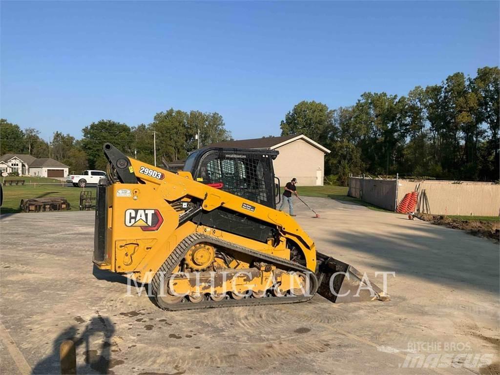 CAT 299D3 AHQB スキッドステアローダー