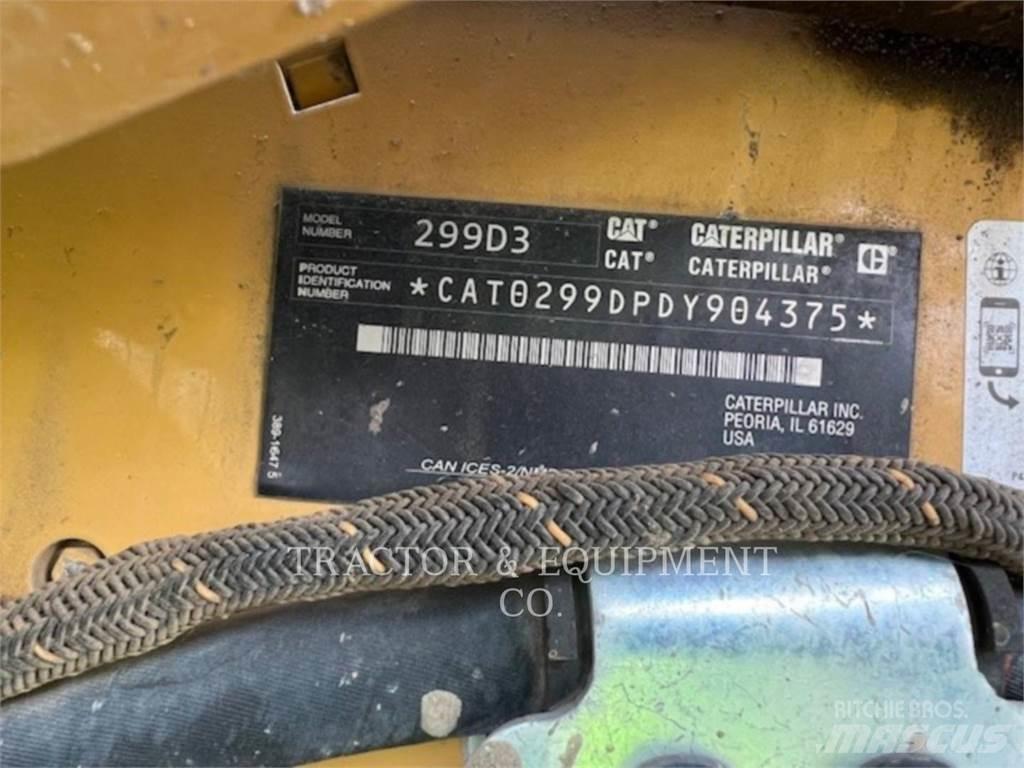 CAT 299D3 H2CB スキッドステアローダー