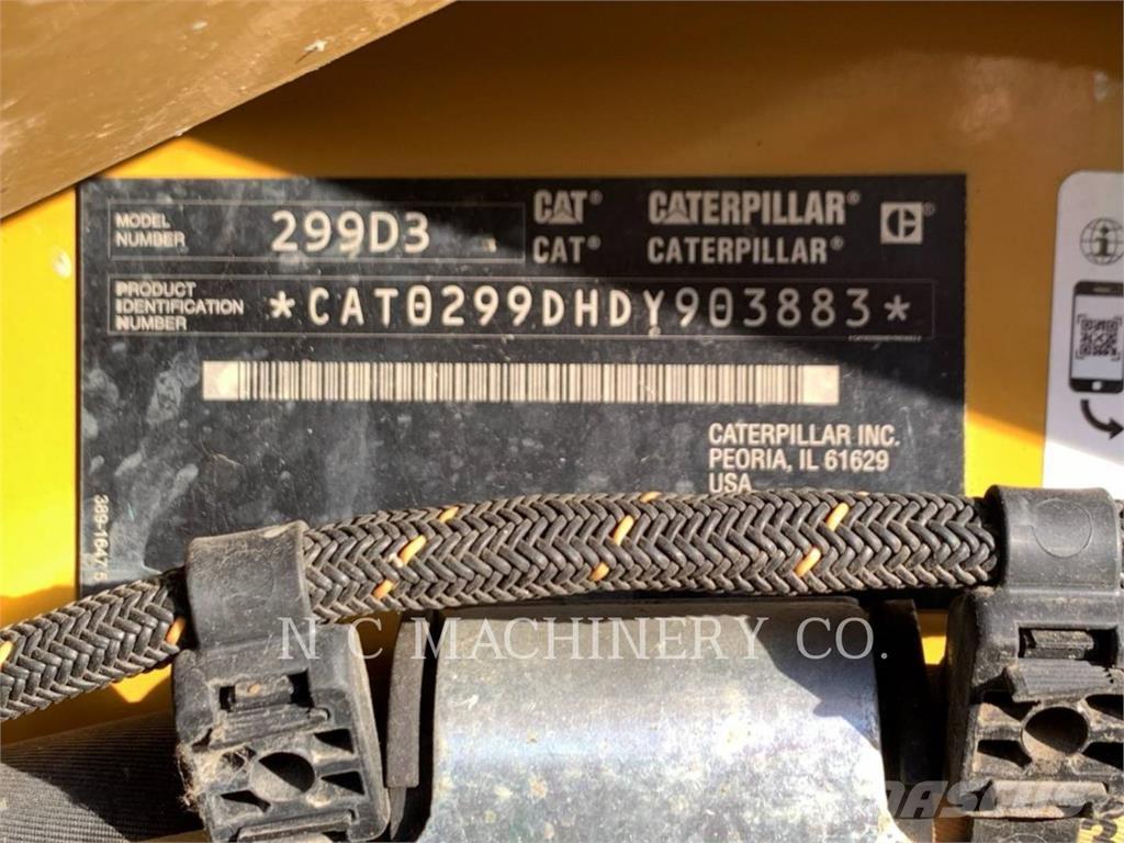 CAT 299D3 H3CB スキッドステアローダー
