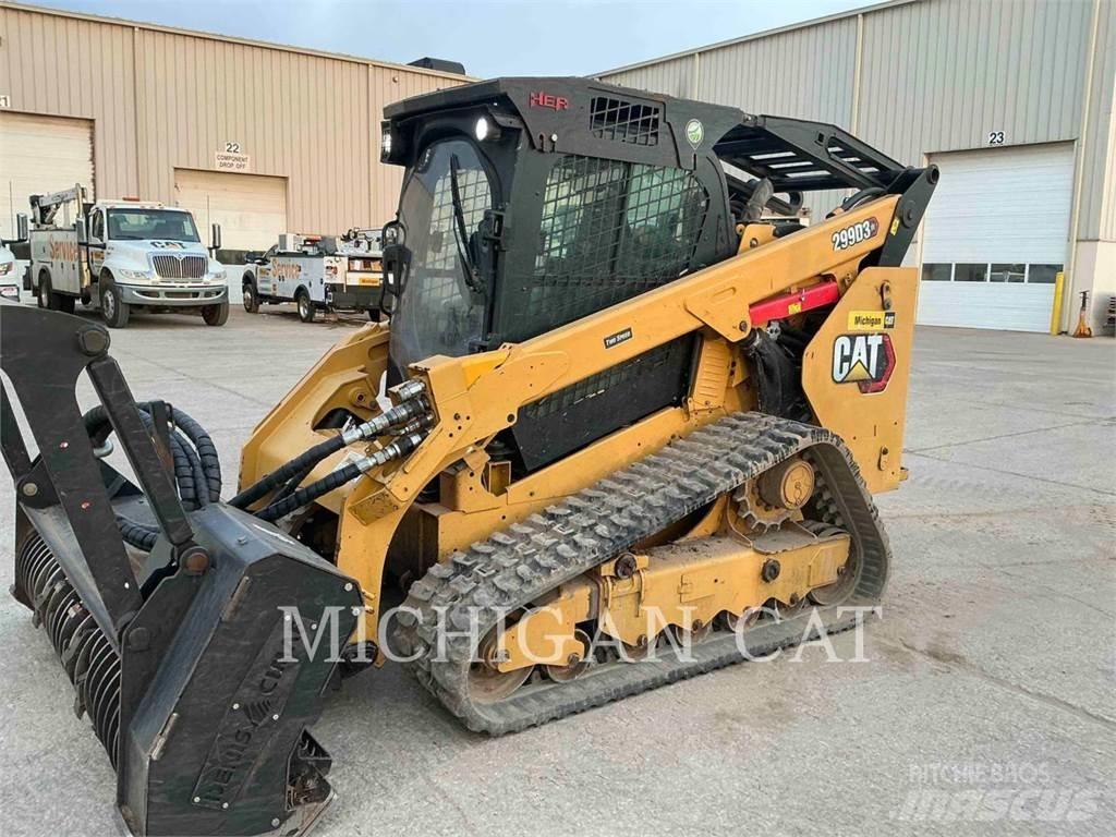 CAT 299D3XE D1AQBR スキッドステアローダー