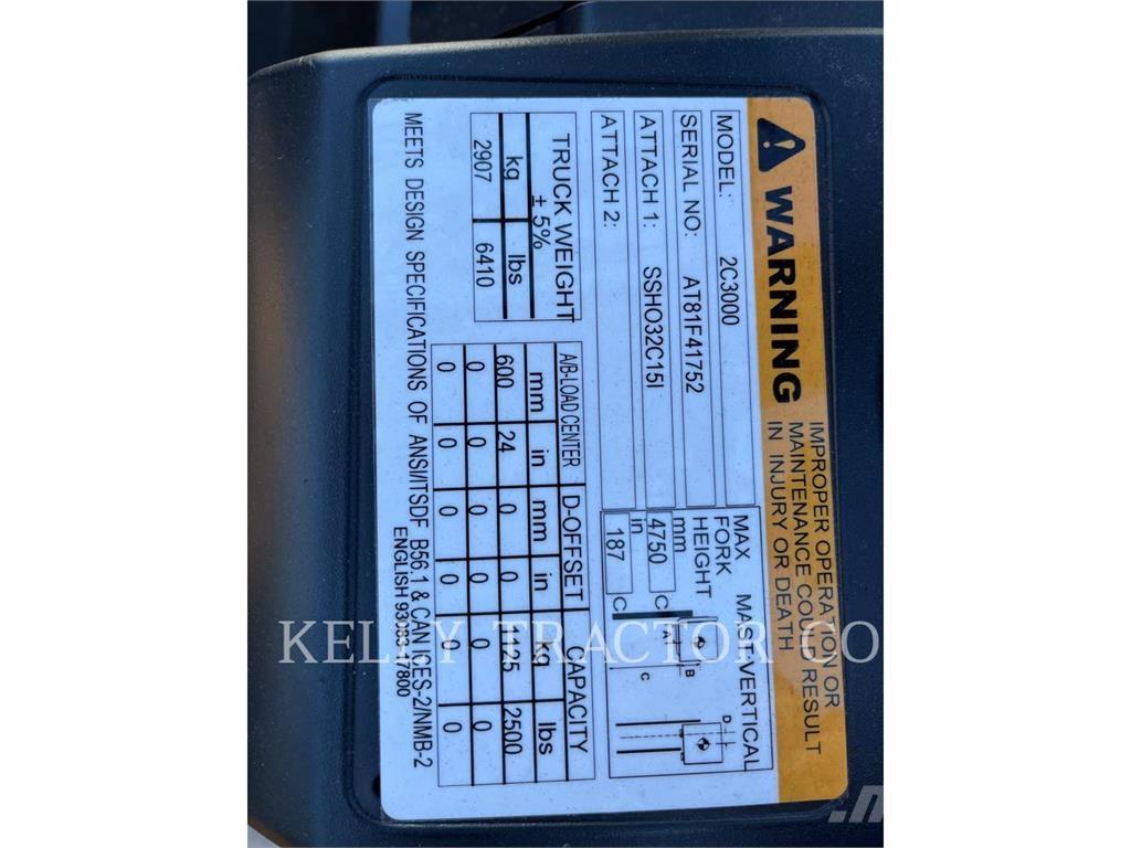 CAT 2C3000 フォークリフト - その他