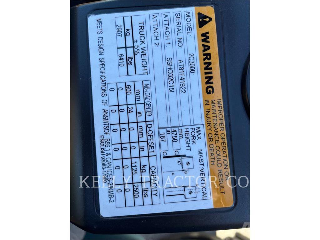 CAT 2C3000 フォークリフト - その他