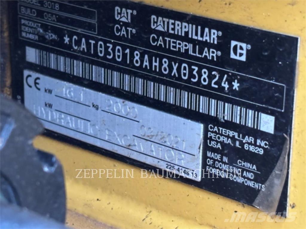 CAT 301.8-05A 大型油圧ショベル12t以上（パワーショベル・ユンボ）