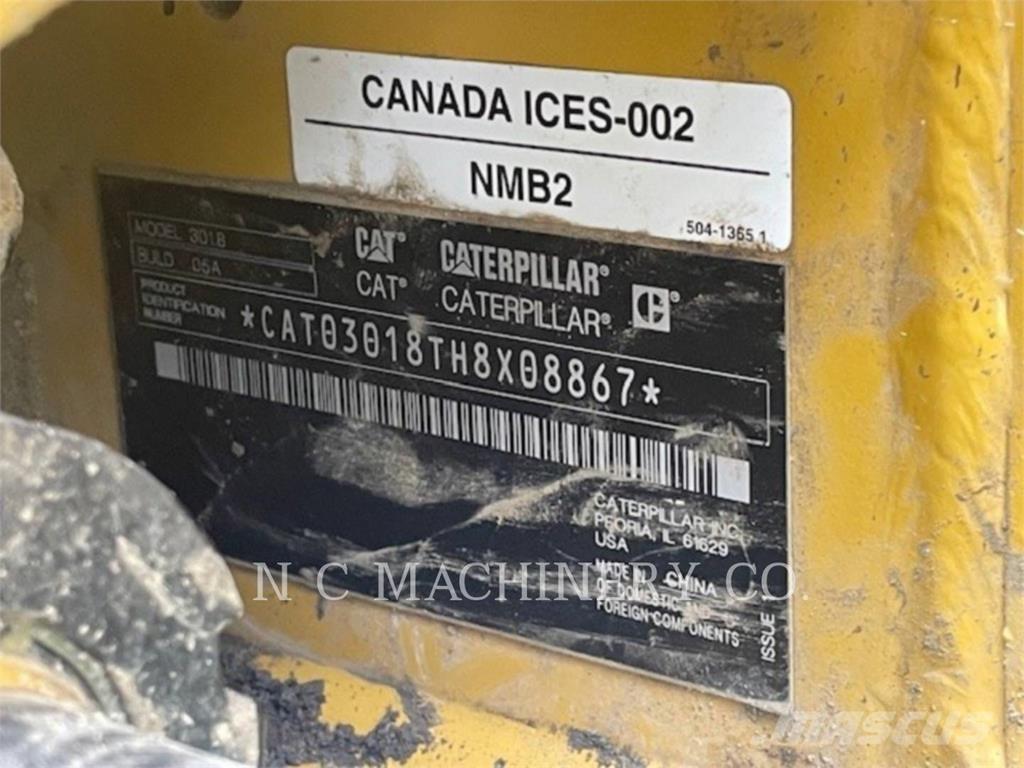 CAT 301.8 CRCB 大型油圧ショベル12t以上（パワーショベル・ユンボ）