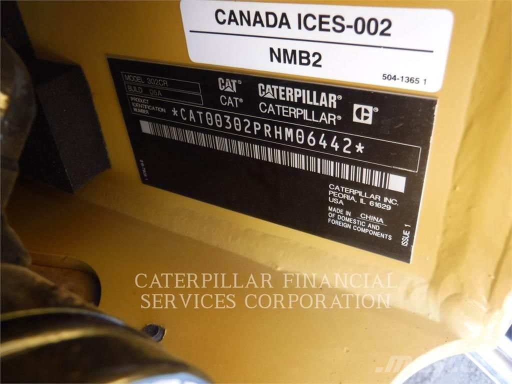 CAT 302-05CR 大型油圧ショベル12t以上（パワーショベル・ユンボ）