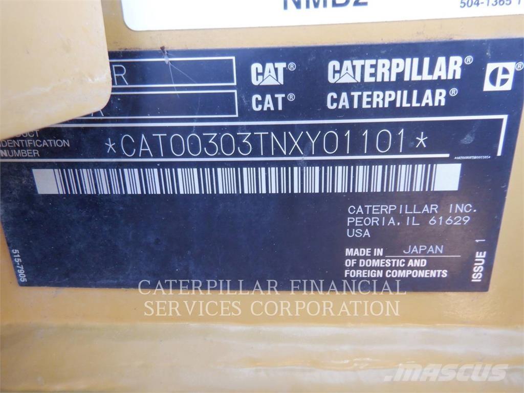 CAT 303-07CR 大型油圧ショベル12t以上（パワーショベル・ユンボ）