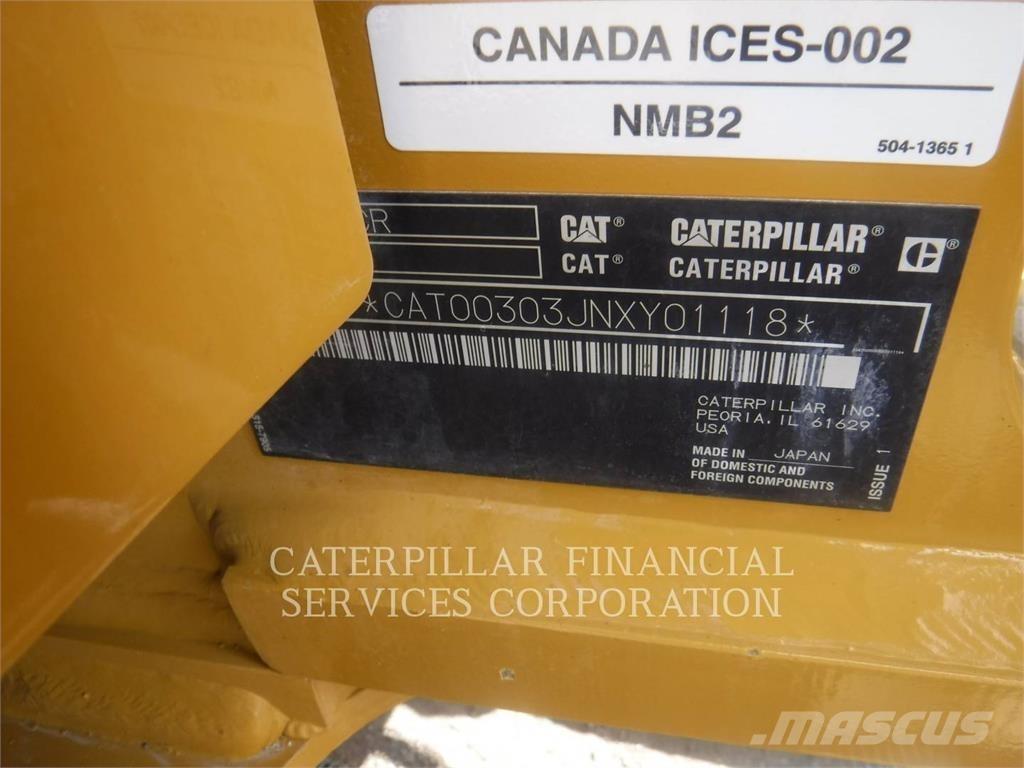 CAT 303-07CR 大型油圧ショベル12t以上（パワーショベル・ユンボ）