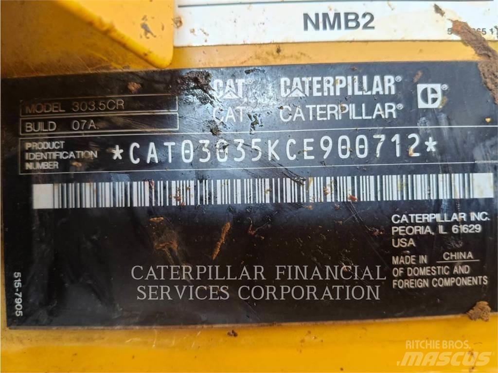 CAT 303.5-07CR 大型油圧ショベル12t以上（パワーショベル・ユンボ）