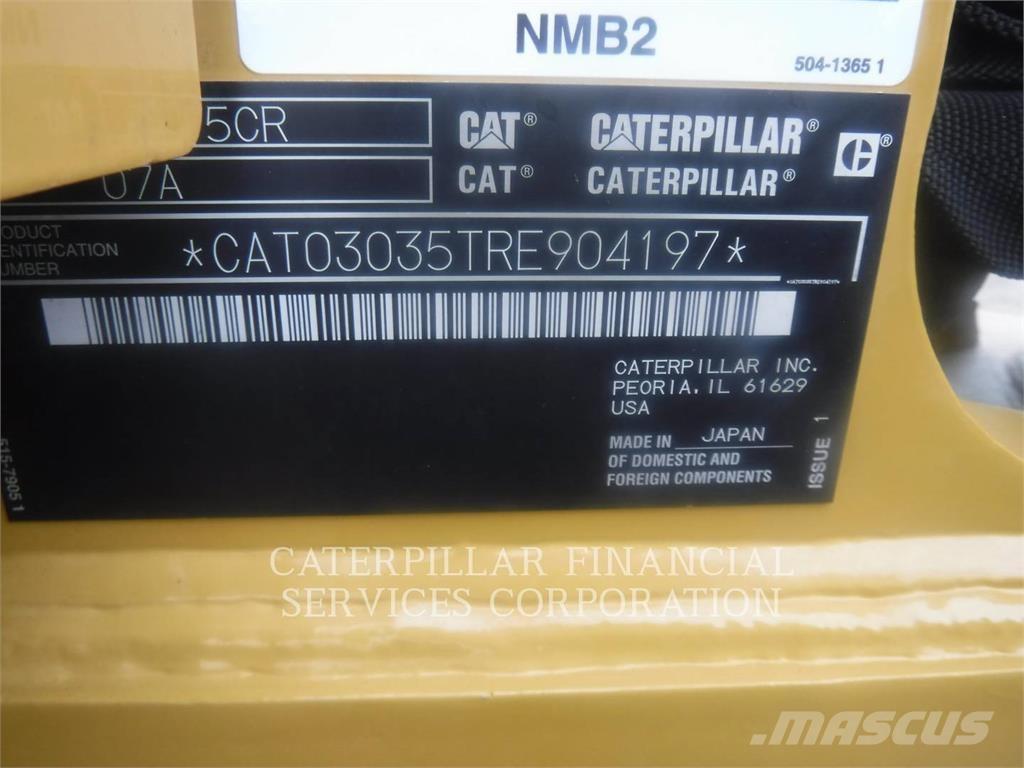 CAT 303.5-07CR 大型油圧ショベル12t以上（パワーショベル・ユンボ）