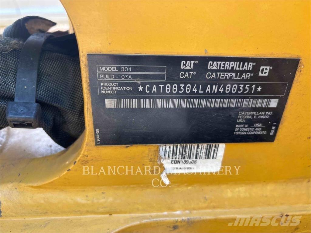 CAT 304 大型油圧ショベル12t以上（パワーショベル・ユンボ）