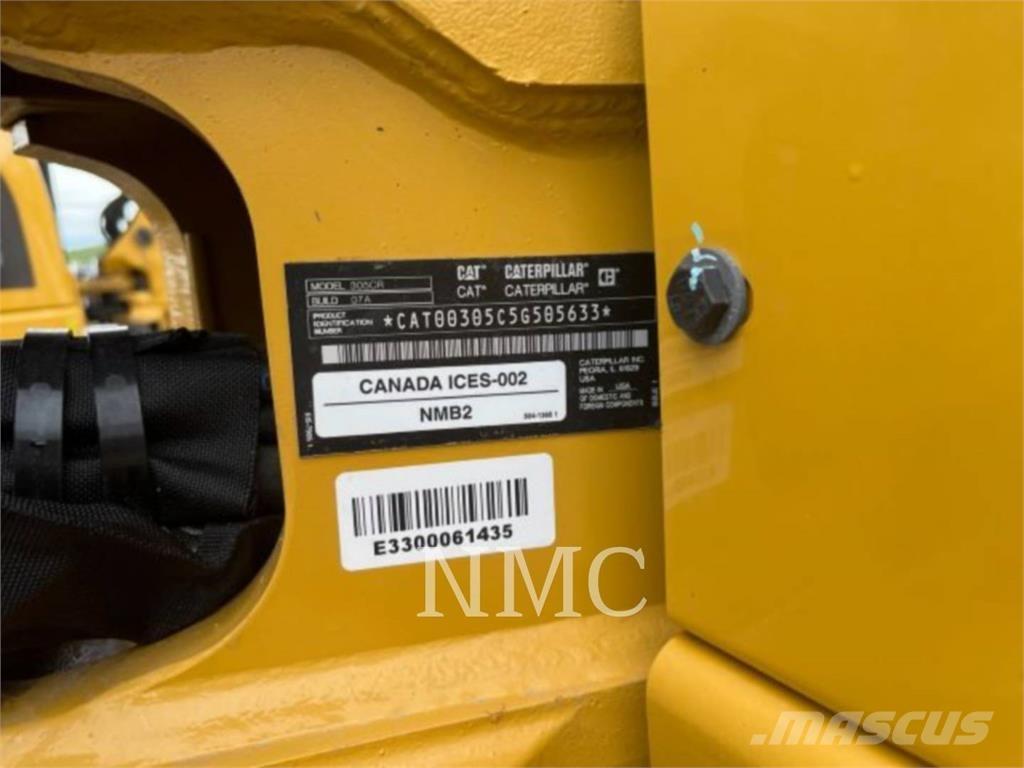 CAT 305-07CR 大型油圧ショベル12t以上（パワーショベル・ユンボ）