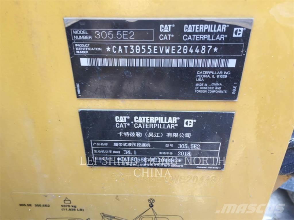 CAT 305.5E2 大型油圧ショベル12t以上（パワーショベル・ユンボ）