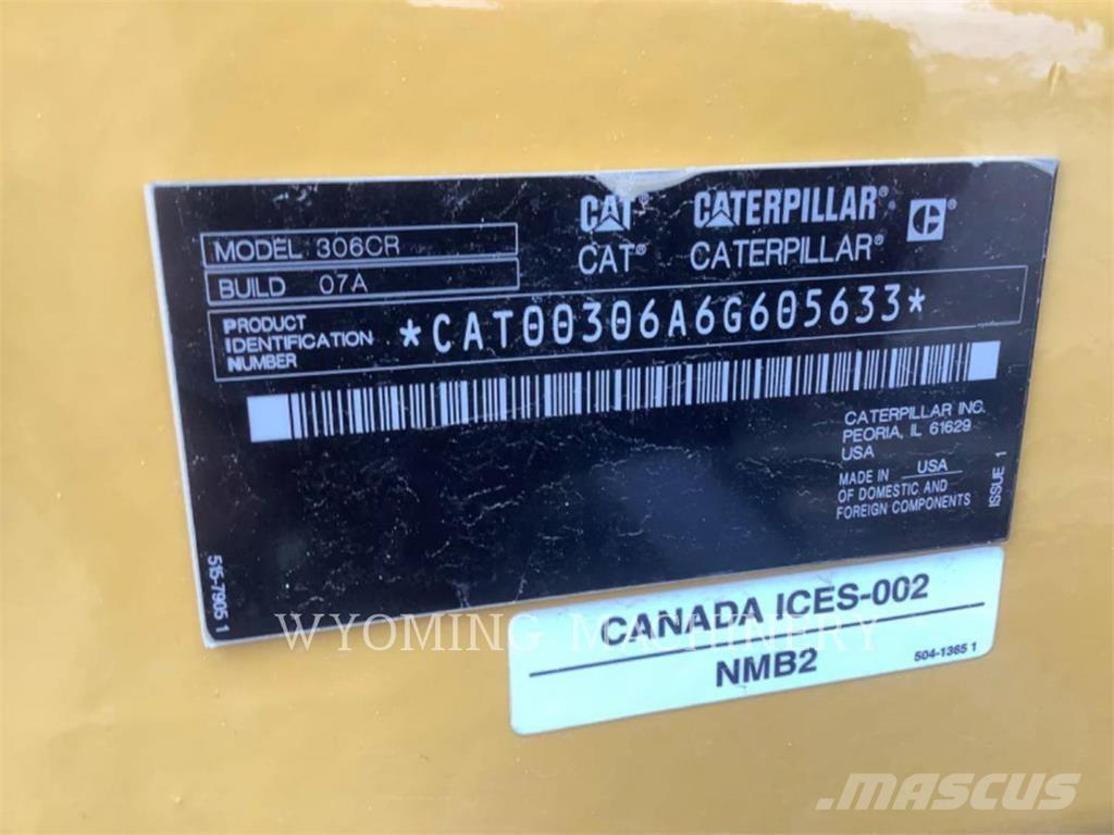 CAT 306 大型油圧ショベル12t以上（パワーショベル・ユンボ）
