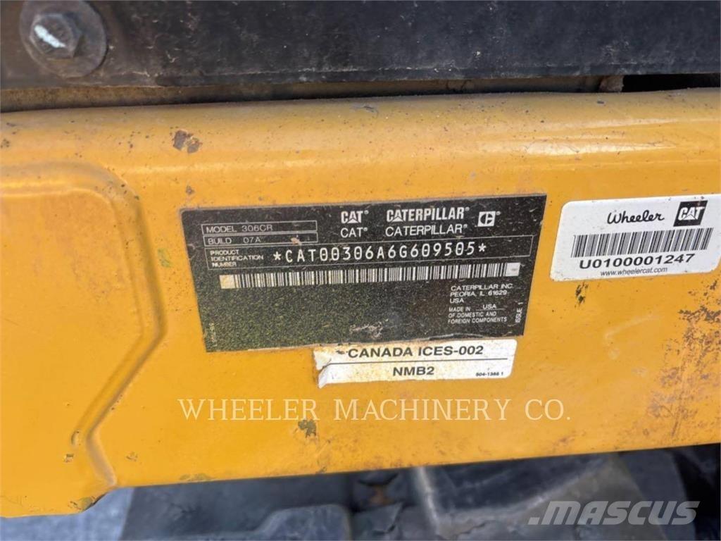 CAT 306 C3 TAQ 大型油圧ショベル12t以上（パワーショベル・ユンボ）