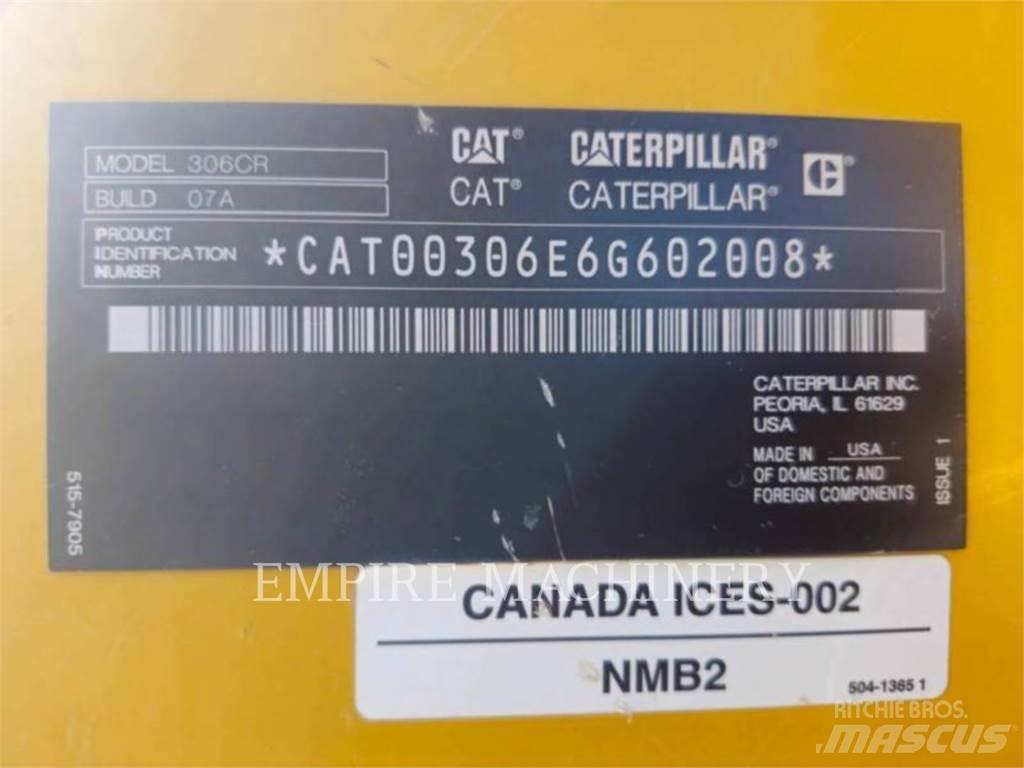 CAT 306 CR 大型油圧ショベル12t以上（パワーショベル・ユンボ）