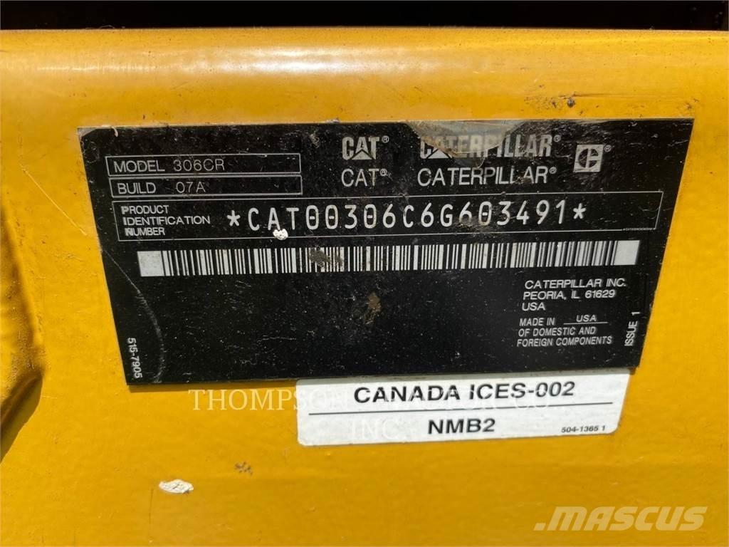 CAT 306CR 大型油圧ショベル12t以上（パワーショベル・ユンボ）