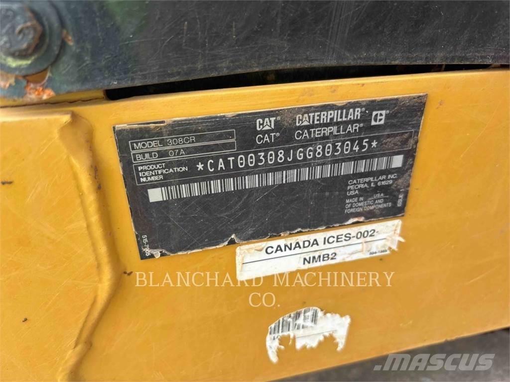 CAT 308CR 大型油圧ショベル12t以上（パワーショベル・ユンボ）