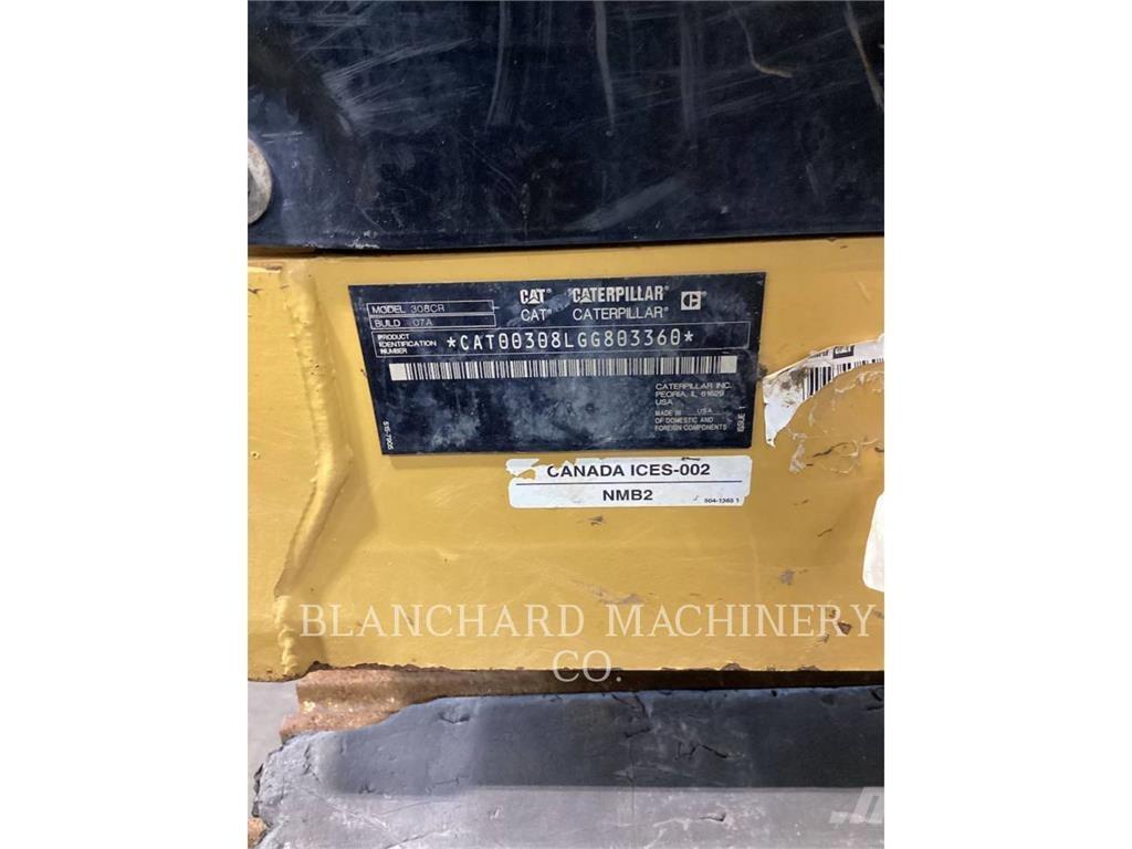 CAT 308CR 大型油圧ショベル12t以上（パワーショベル・ユンボ）