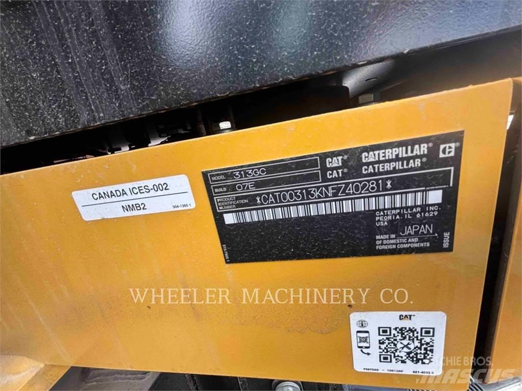 CAT 313 GC CF 大型油圧ショベル12t以上（パワーショベル・ユンボ）