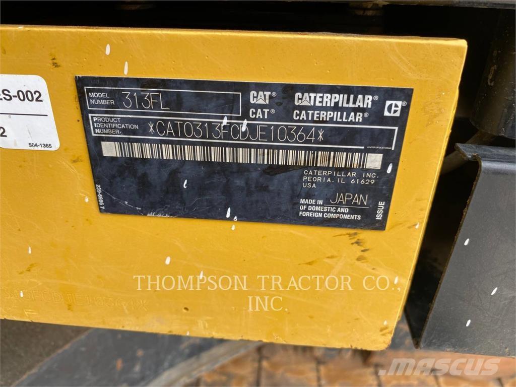 CAT 313FL 大型油圧ショベル12t以上（パワーショベル・ユンボ）