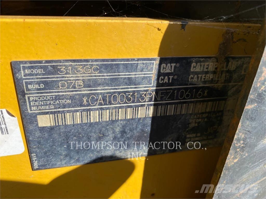 CAT 313GC 大型油圧ショベル12t以上（パワーショベル・ユンボ）
