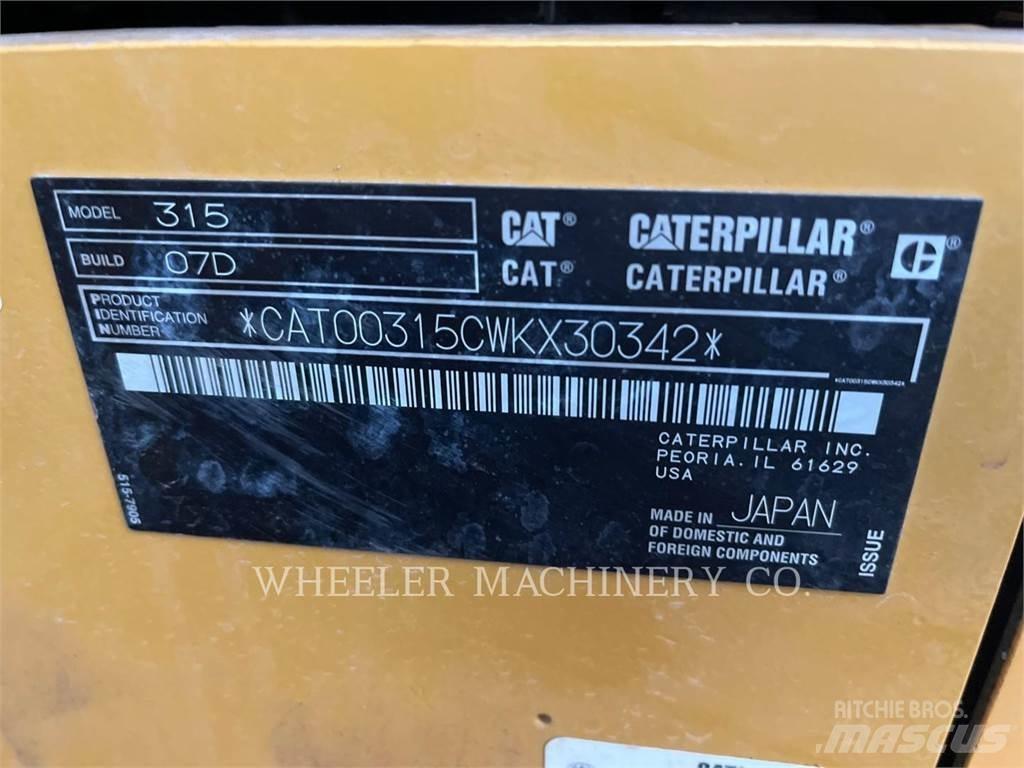 CAT 315 CF 大型油圧ショベル12t以上（パワーショベル・ユンボ）