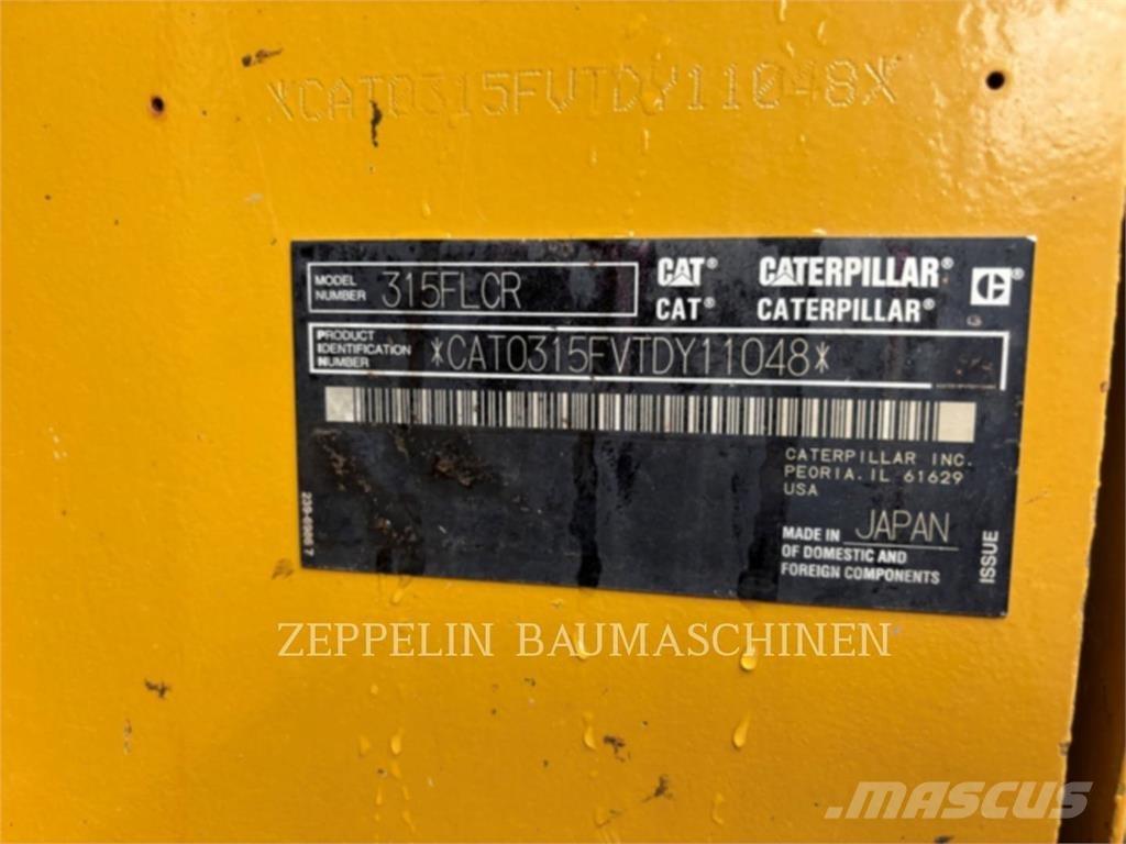 CAT 315FL 大型油圧ショベル12t以上（パワーショベル・ユンボ）
