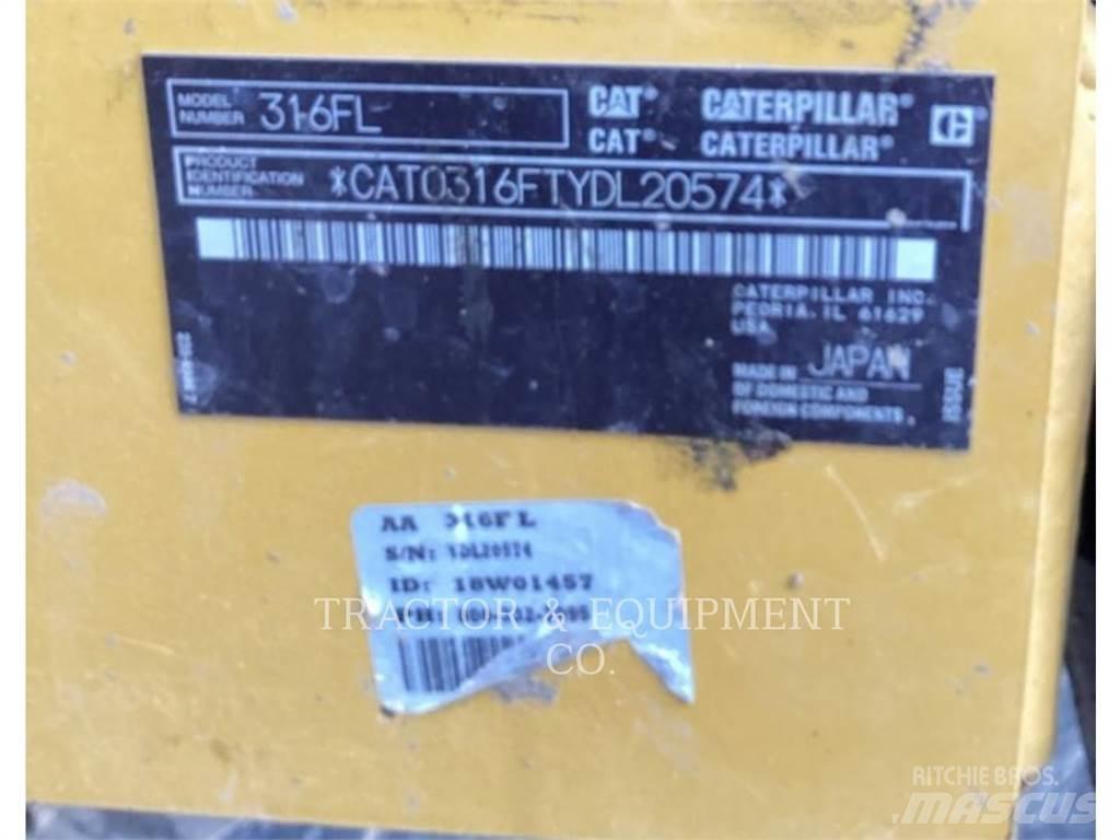 CAT 316F L 大型油圧ショベル12t以上（パワーショベル・ユンボ）