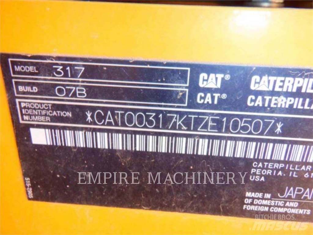 CAT 317-07 大型油圧ショベル12t以上（パワーショベル・ユンボ）