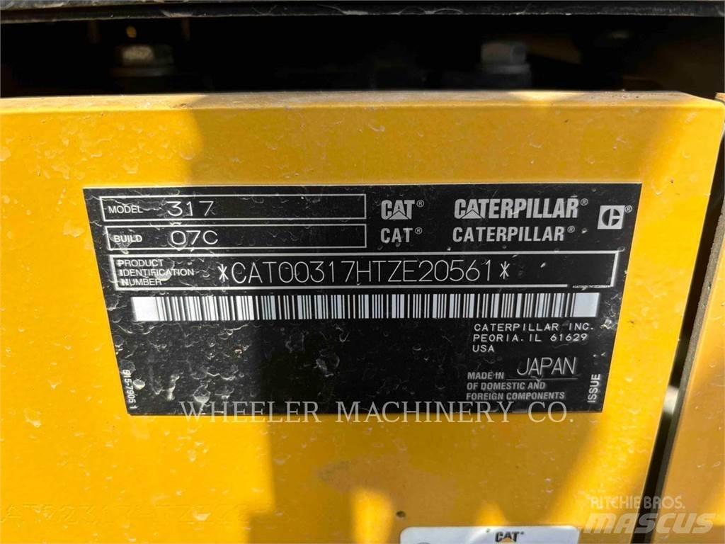 CAT 317 CF 大型油圧ショベル12t以上（パワーショベル・ユンボ）