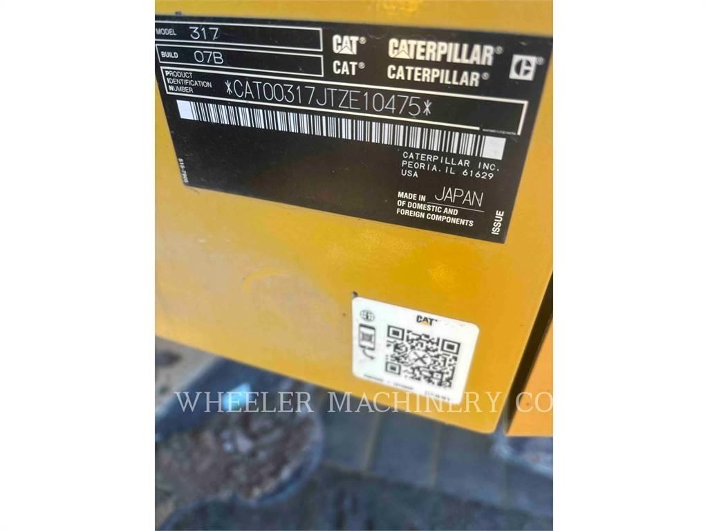 CAT 317 CF 大型油圧ショベル12t以上（パワーショベル・ユンボ）
