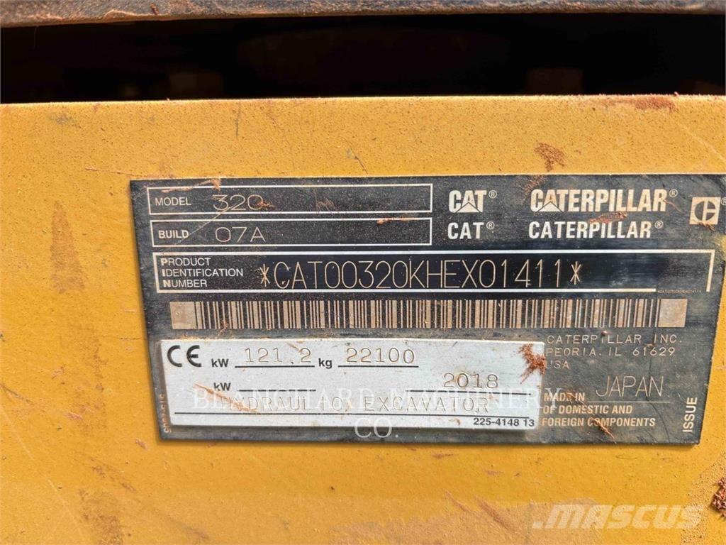 CAT 320 大型油圧ショベル12t以上（パワーショベル・ユンボ）